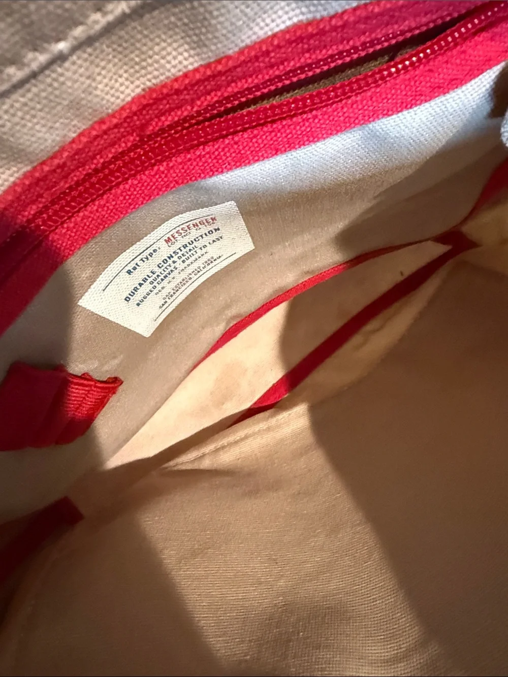 GAP Canvas Crossbody Messenger Bag